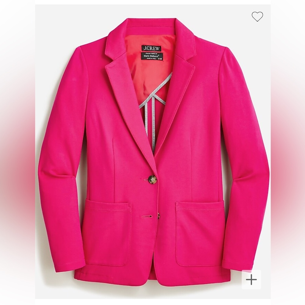 J. Crew Women's Pink Blazer